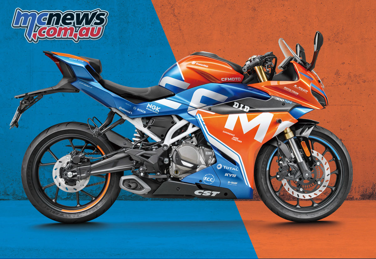 Cfmoto Reveal Tasty New 300sr Livery For 22 Mcnews
