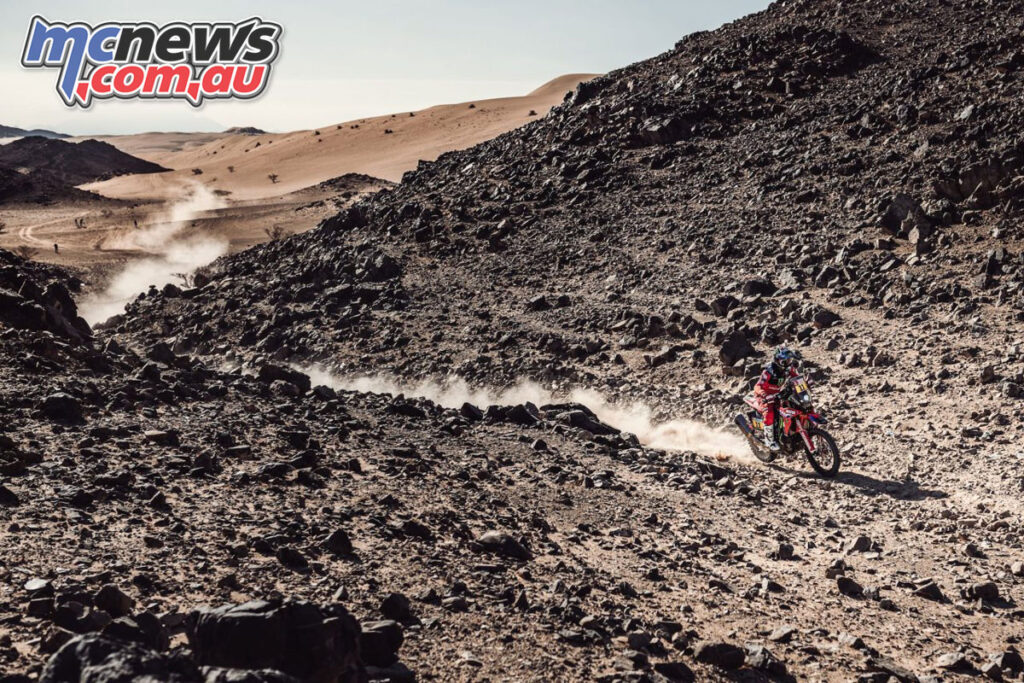 Dominant day for Monster Energy Honda Team at Stage 4 of the Dakar Rally