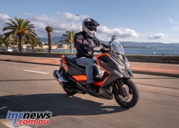 Kymco DT X360 adventure styled scooter arrives in Australia