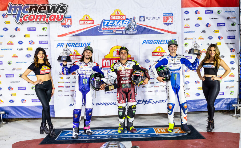 SuperTwins Podium - Texas Half-Mile