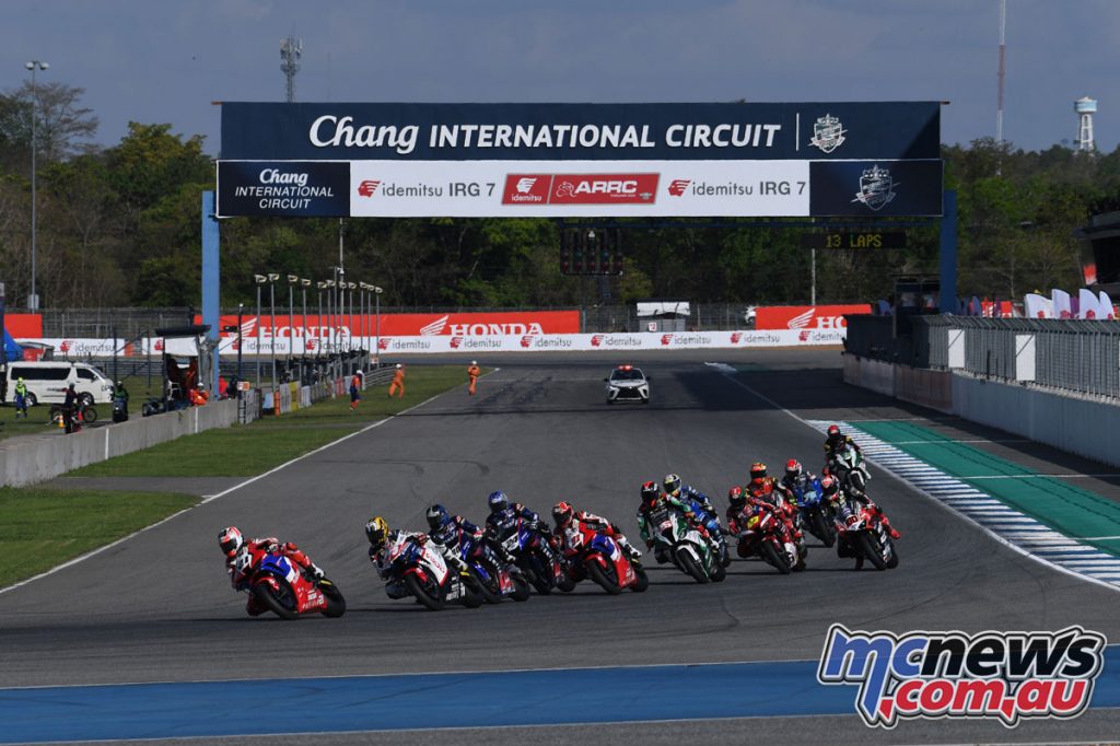The 2022 Asia Road Racing Championship kicks into action in Thailand