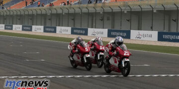 Shinya Ezawa takes the win at the line