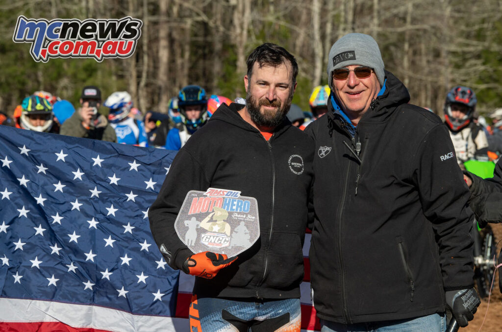 AMSOIL Moto Hero at The General GNCC was awarded to Dan Thompson