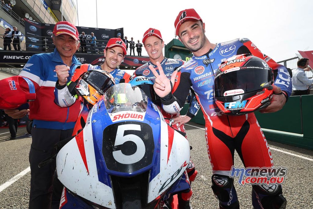 F.C.C. TSR Honda France, has finished on the podium twice this season thanks to the efforts of riders Mike De Meglio, Josh Hook and Gino Rea.
