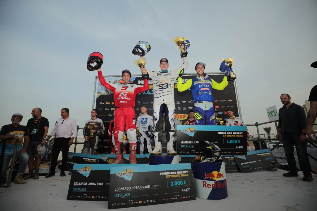 Billy Bolt topped the Day 1 podium from Mario Roman and Alfredo Gomez
