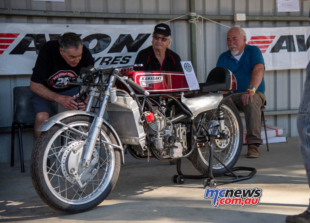 Historic motorcycles on display at Broadford Bike Bonanza