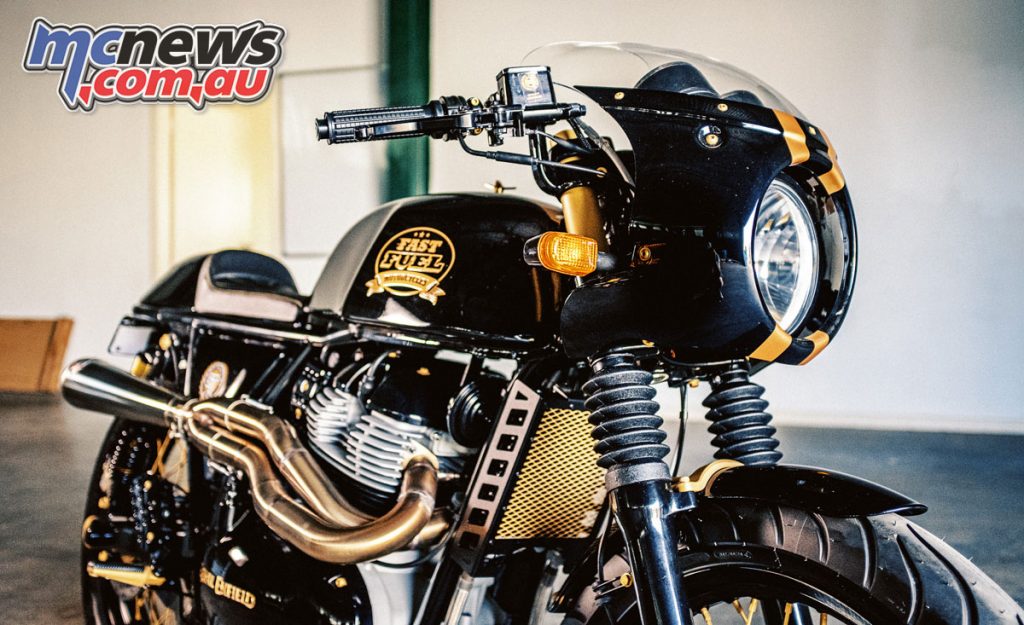 Fast Fuel Albury - ‘Dr. No’ GT 650 Twin Cafe Racer