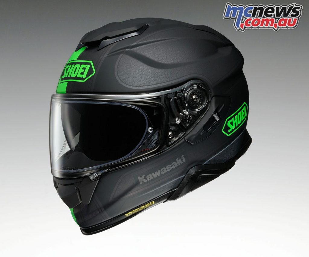 Kawasaki Shoei GT-Air II helmet announced