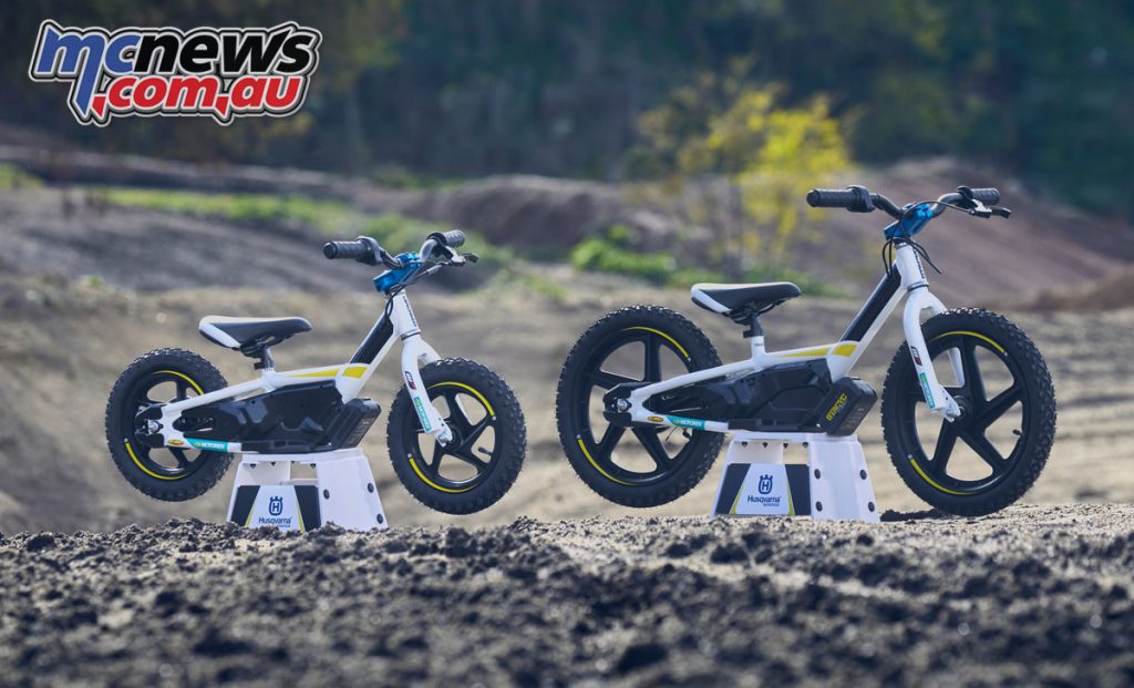 Husqvarna's 2022 12eDrive and 16eDrive kids electric balance bikes available in dealers now