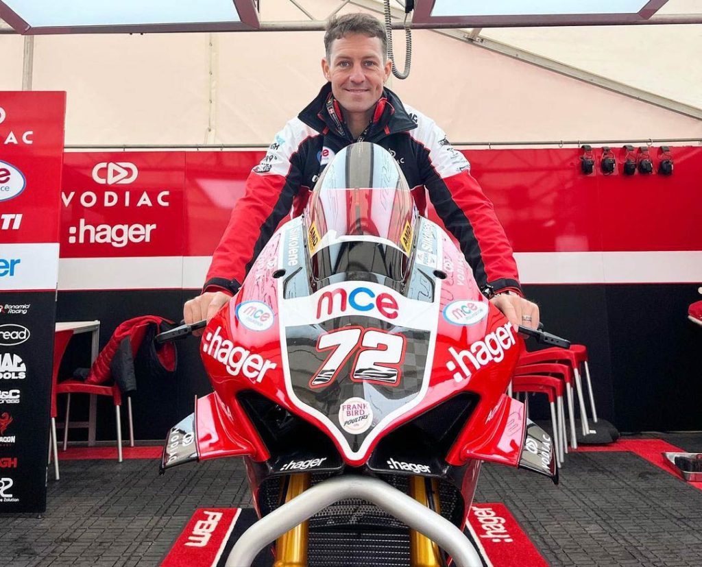 Josh Brookes will run #72 on the Panigale V4 R at the North West 200