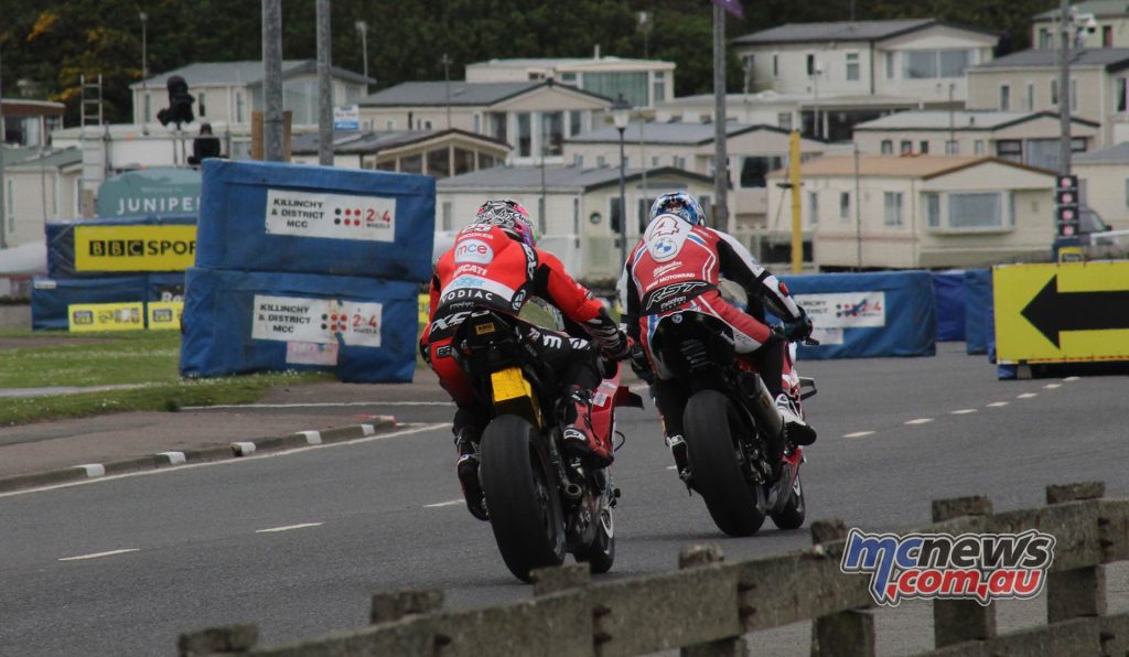 Josh Brookes and Ian Hutchinson - North West 200 qualifying
