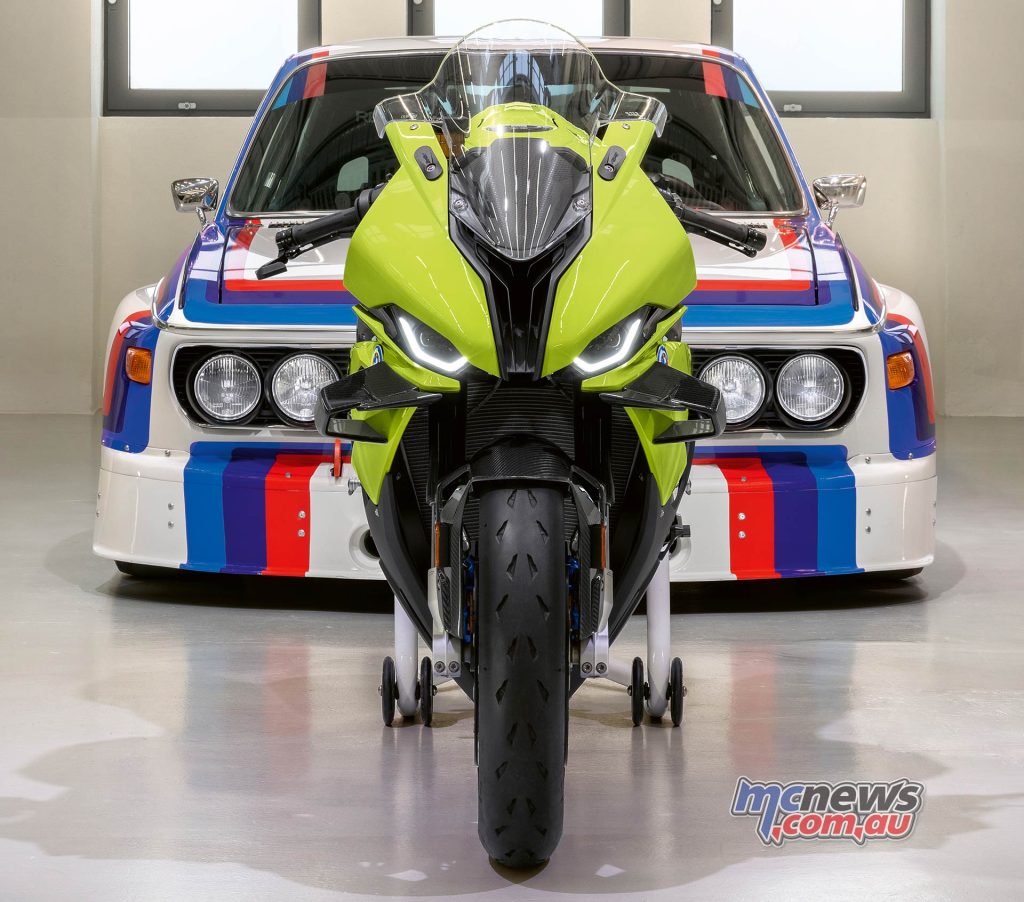 BMW 3.0 CSL and the M 1000 RR 50 Years