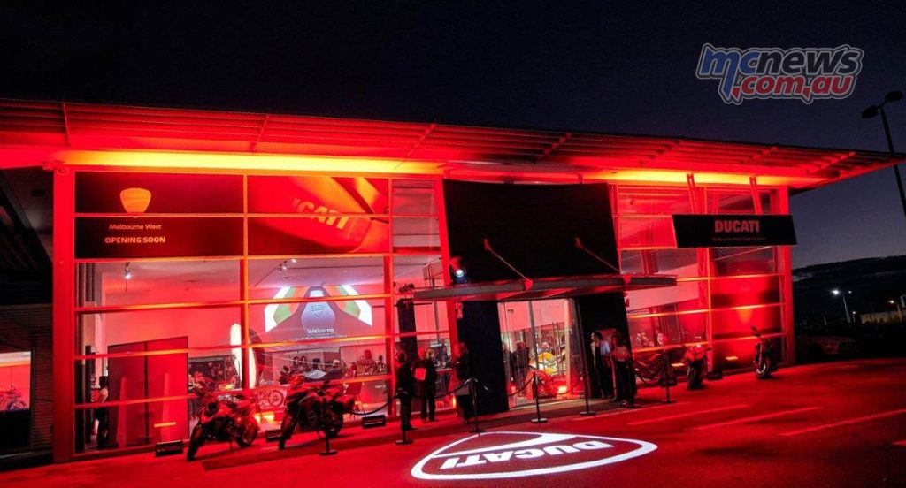 Ducati Melbourne West is located at 295 Wirraway Road, Essendon Fields