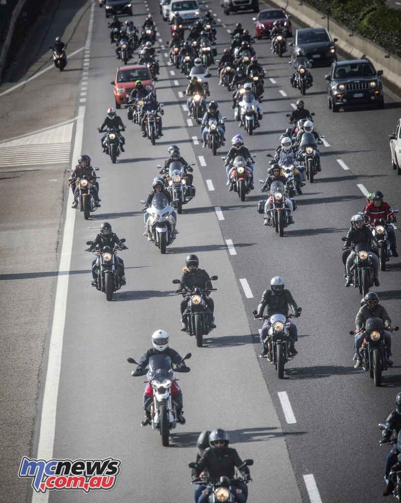 GMG Guzzi World Days team up with the Città Della Moto Guzzi International Motorcycle Rally for the 100th Anniversary