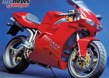 Ducati's 916 would become the industry benchmark