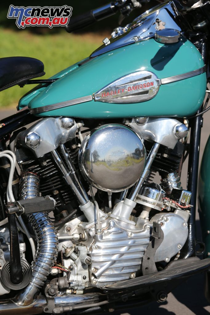 The engine was nicknamed the Knucklehead due to the shape of the rocker covers