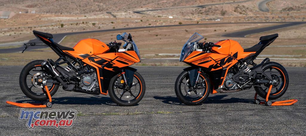 RC390 is equipped with 373 cc liquid-cooled engine