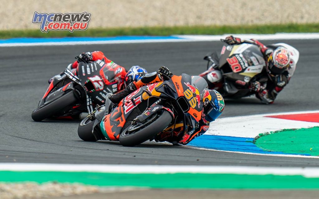 Brad Binder is currently seventh in the championship, and despite a season well below their own expectations, KTM are still well ahead of both Honda and Suzuki in the Constructors Cup
