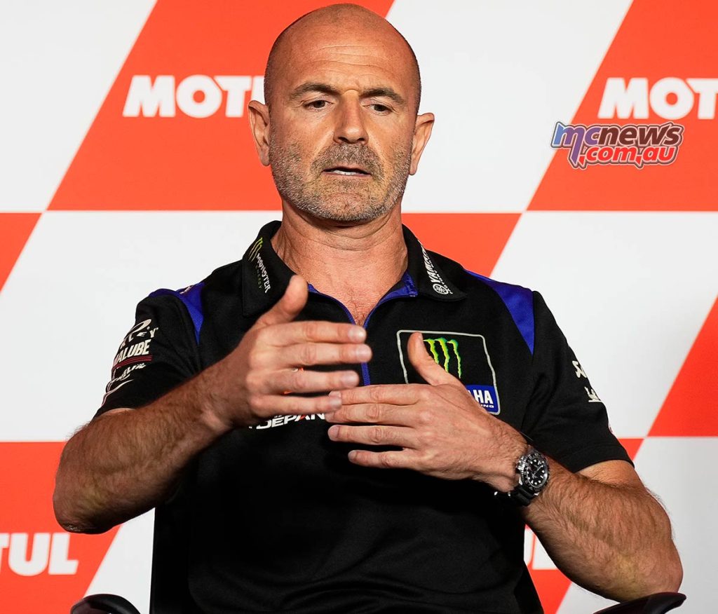 Massimo Meregalli Team Manager of Monster Energy Yamaha MotoGP