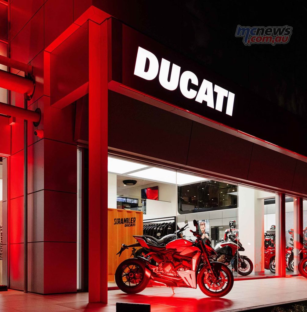 Ducati Sydney located at 85 O’Riordan Street, Alexandria