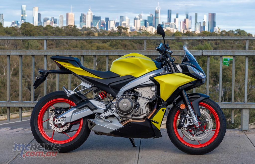 Aprilia's Tuono 660 follows in the acclaimed footsteps of the V4, and RS 660