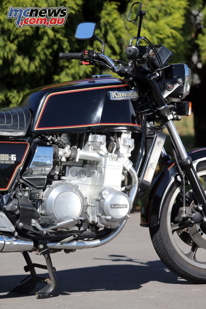 120hp of the day dwarfs Honda's six-cylinder CBX and is more powerful than many cars