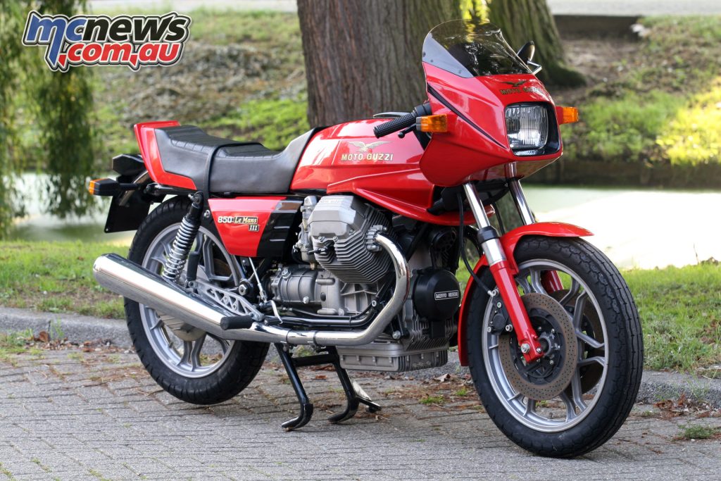 The Moto Guzzi Le Mans III was developed to combat increasing competition and emissions regulations