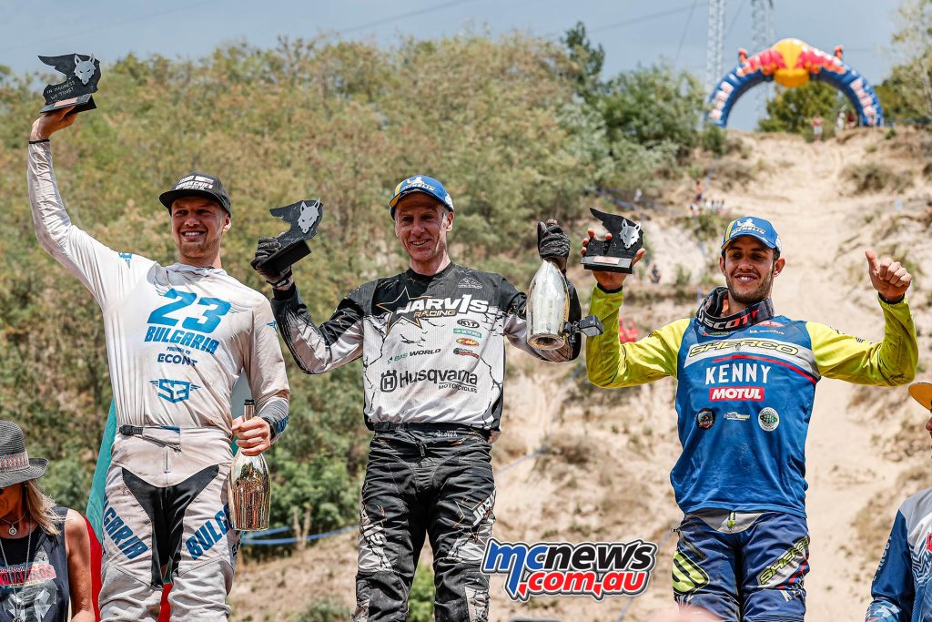 Taking the win in Romania for an incredible seventh time was Graham Jarvis. 24-year-old Bulgarian Teodor Kabakchiev and 31-year-old Spaniard Mario Roman completed the overall podium.