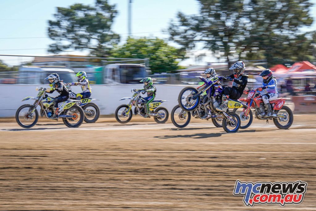2022 Australian Junior Dirt Track at North Brisbane Junior Motorcycle Club
