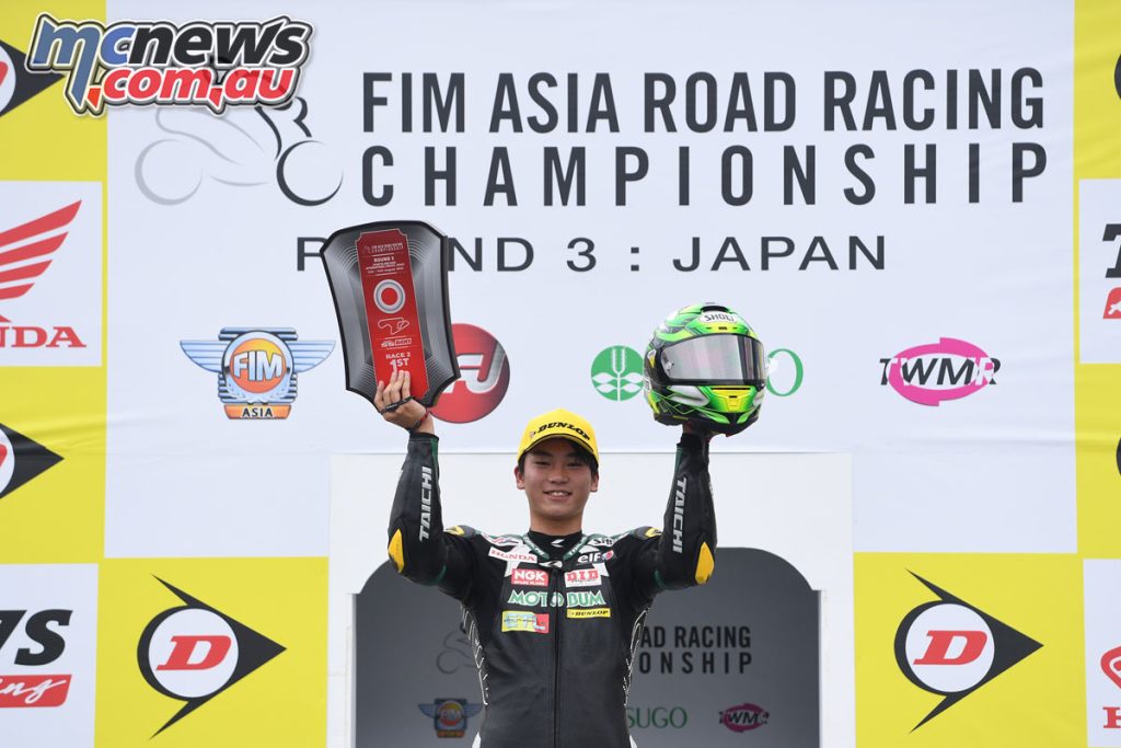A second race win for Kota Arakawa brings him straight to ninth in the standings after just two races