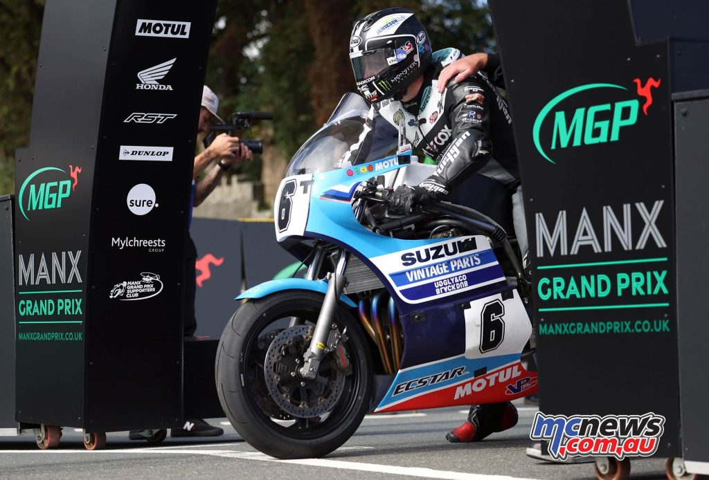 Michael Dunlop - 2022 RST Classic Superbike Manx Grand Prix - Image Dave Kneen