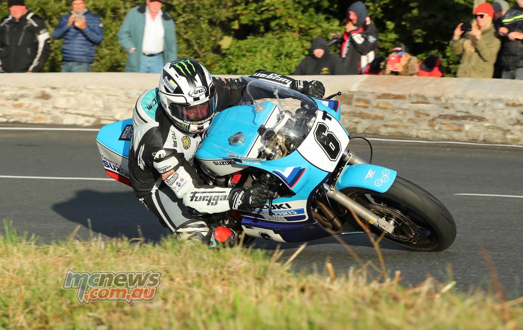 Michael Dunlop on the GSX-R750 - Image Dave Kneen