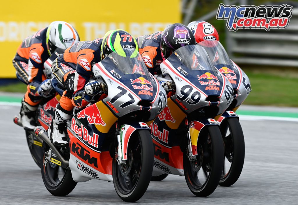 Red Bull MotoGP Rookies arrive in Austria for Round 5