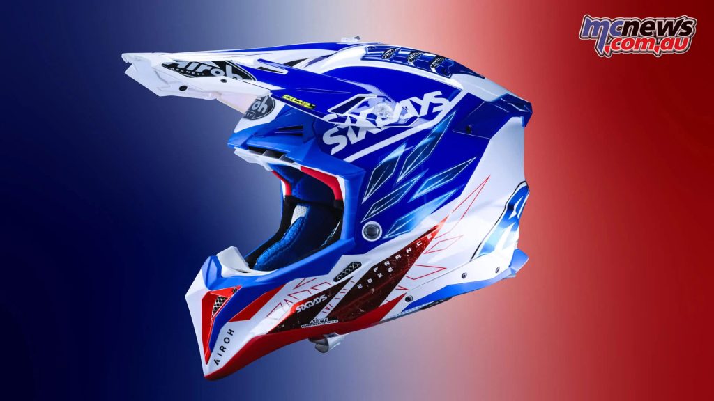 AIROH Aviator 3 'Six Days France' 2022 Helmet