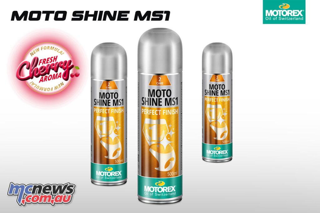 Motorex Moto Shine MS1 gloss motorcycle spray