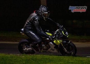 Wayne Vickers on the Ohvale at Oakleigh