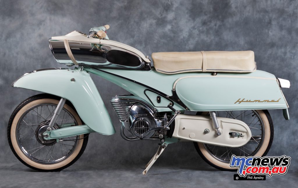The DKW Hummel 115 is now a collector's piece, but lacked popularity in it's day