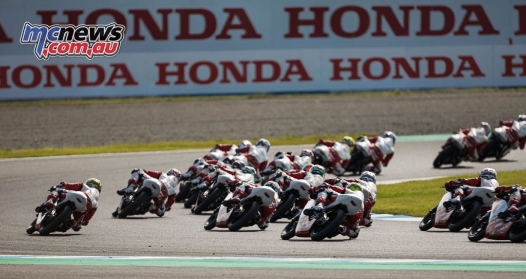 The Asian Talent Cup has begun, with two races on Sunday, after Saturday 