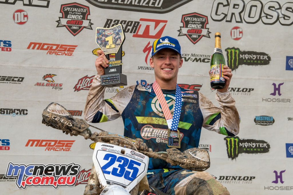 Brody Johnson earned his seventh FMF XC3 class win - Image by Ken Hill