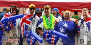 Aussie supporters turned out in force for the MXoN last year in the USA. This year Ernée in France will host MxON