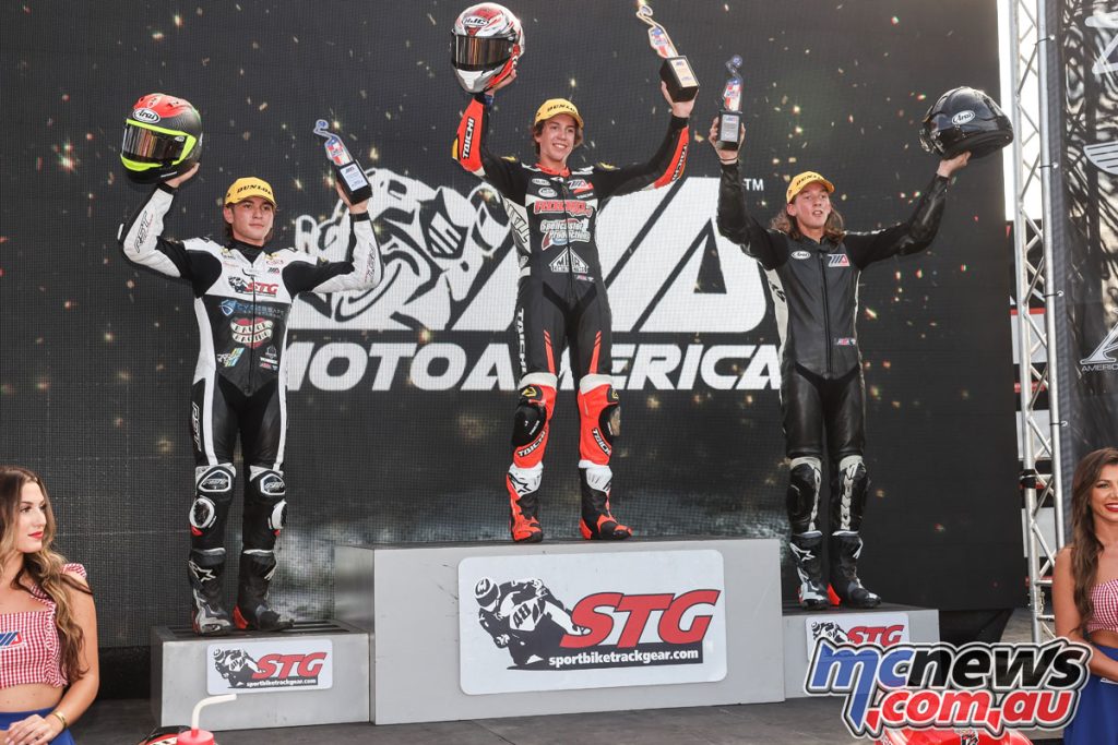 Gus Rodio topped the Junior Cup podium on Saturday