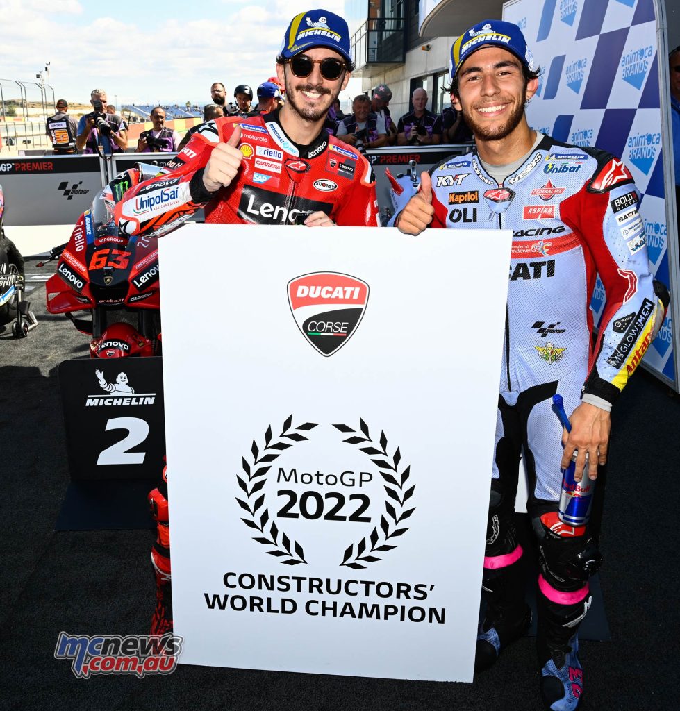 Ducati secure Constructors' crown