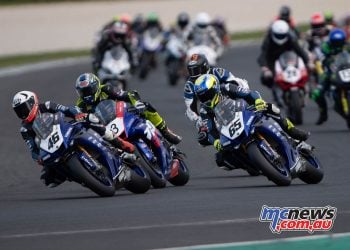 ASBK riders race hard at Phillip Island VRRC round