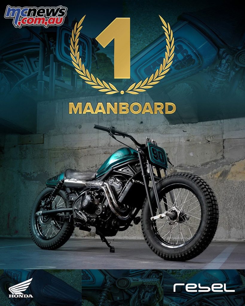 Honda Customs winner - 'Maanboard' CMX500 | MCNews