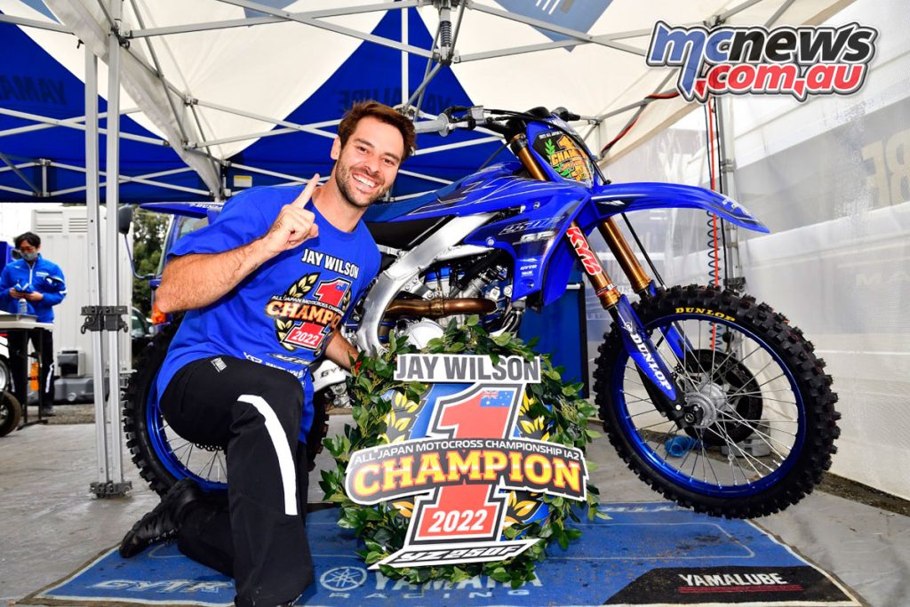 Jay Wilson crowned 2022 Japanese Motocross 250 Champion