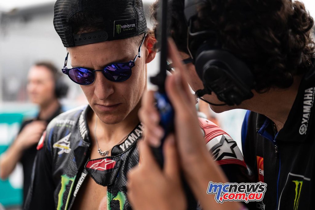 2022 MotoGP Rnd19 Sepang 2snap Grid Quartararo