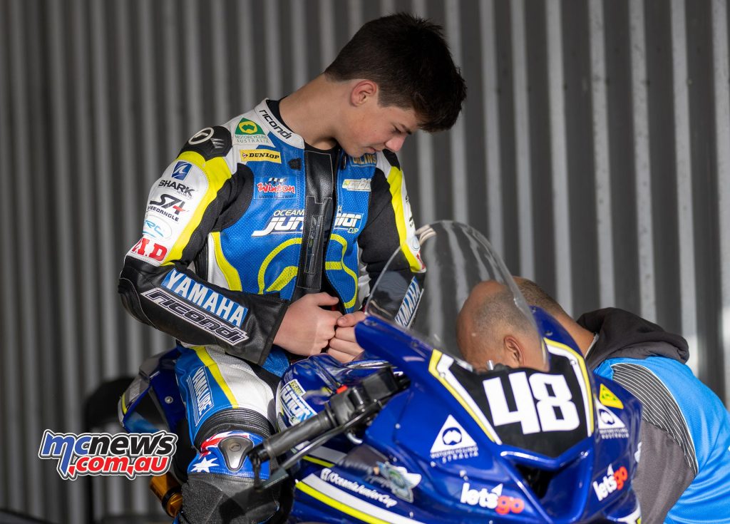 Full Oceania Junior Cup wrap from the Australian MotoGP 5 Valentino Knezovic - Image by RBMotoLens