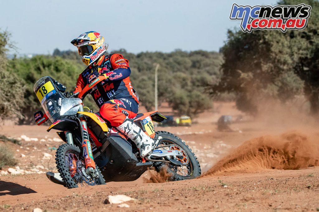 Toby Price third after Stage One of the 2022 Rallye Du Maroc