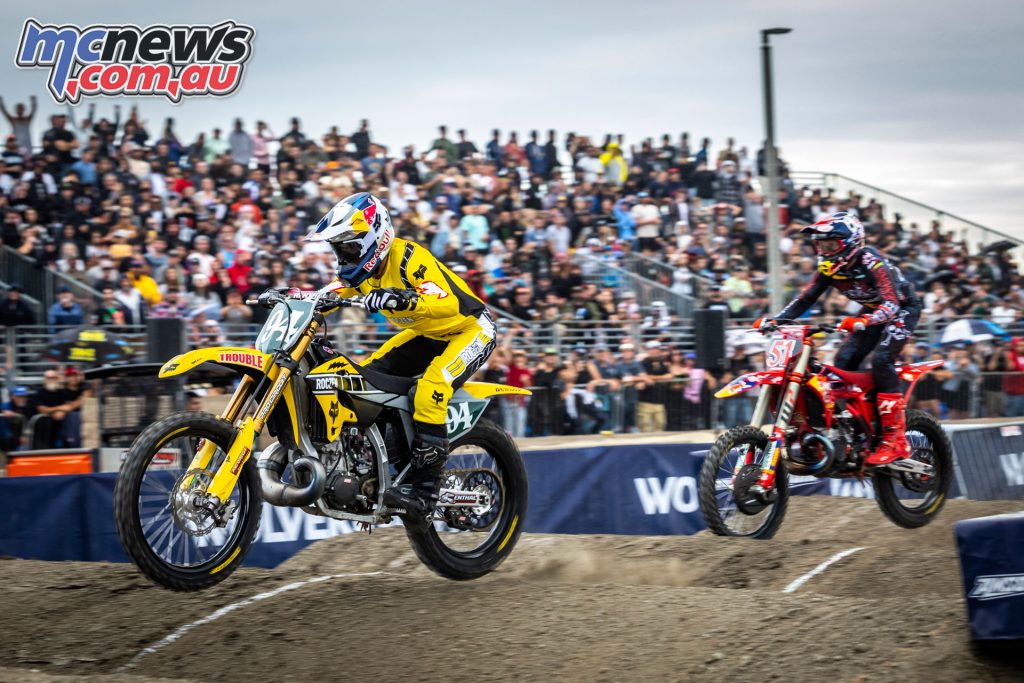 Ken Roczen and Justin Barcia - Image by Garth Milan / Red Bull Content Pool