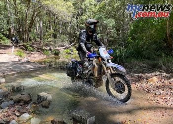 The Yamaha WR250R Rally runs for 2022, out of Wauchope